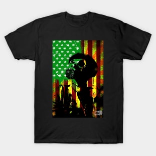 Gas Mask Series - American Greed T-Shirt